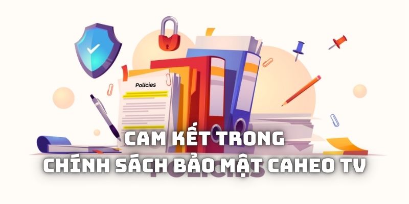 Một số cam kết bảo mật do hệ thống Caheo TV đưa ra