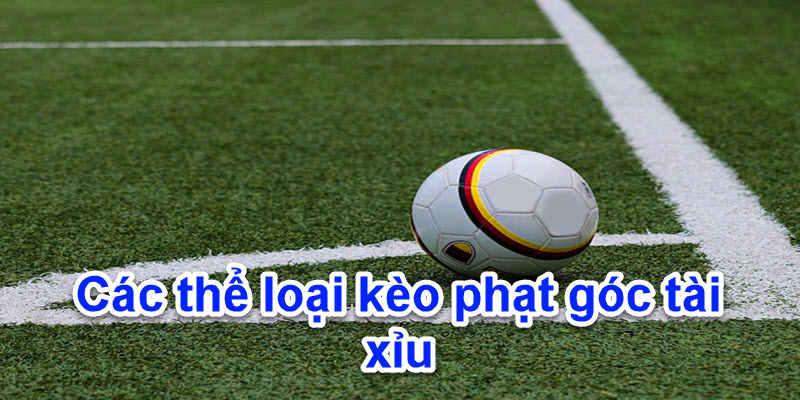 Các thể loại kèo phạt góc tài xỉu