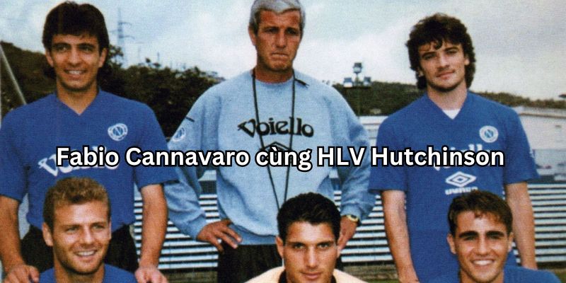 Fabio Cannavaro cùng HLV Hutchinson
