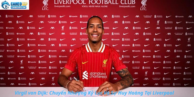 Virgil van Dijk: Chuyển Nhượng Kỷ Lục Và Sự Huy Hoàng Tại Liverpool